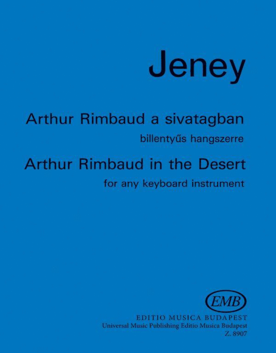 Arthur Rimbaud In The Desert Für Ein Tasteninstr