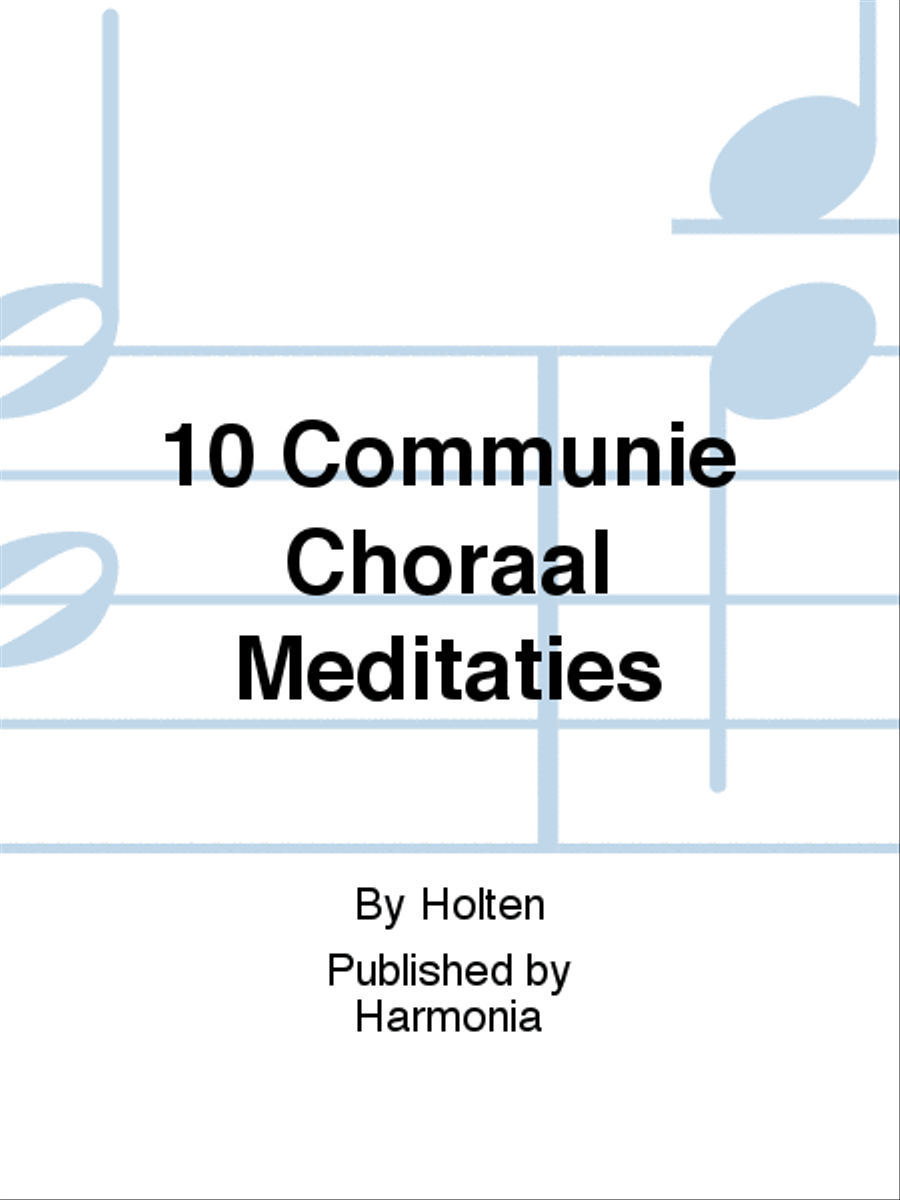 10 Communie Koraal Meditaties