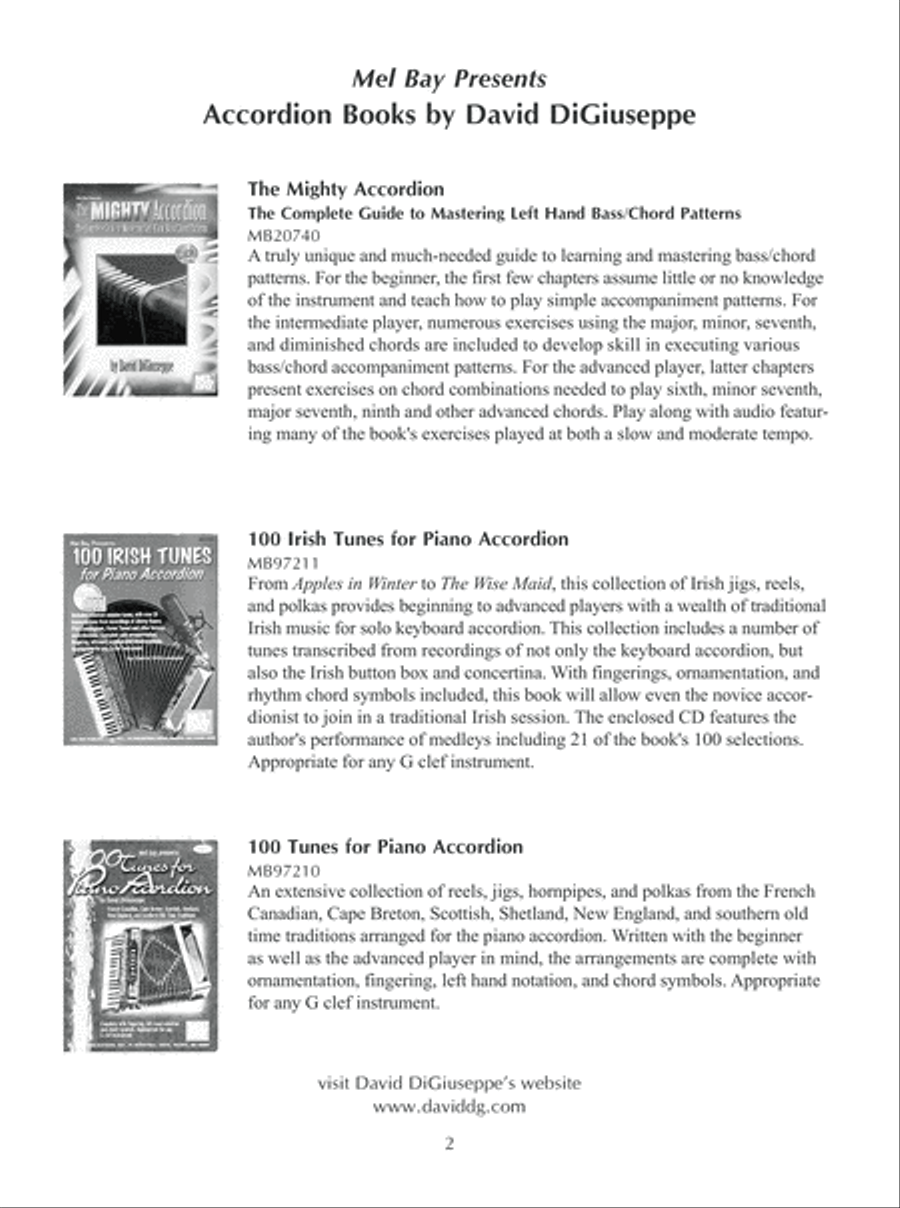 Learn Blues Accordion Learn Blues Accordion Accordion scores gallery preview page 3