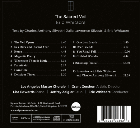 Whitacre: The Sacred Veil