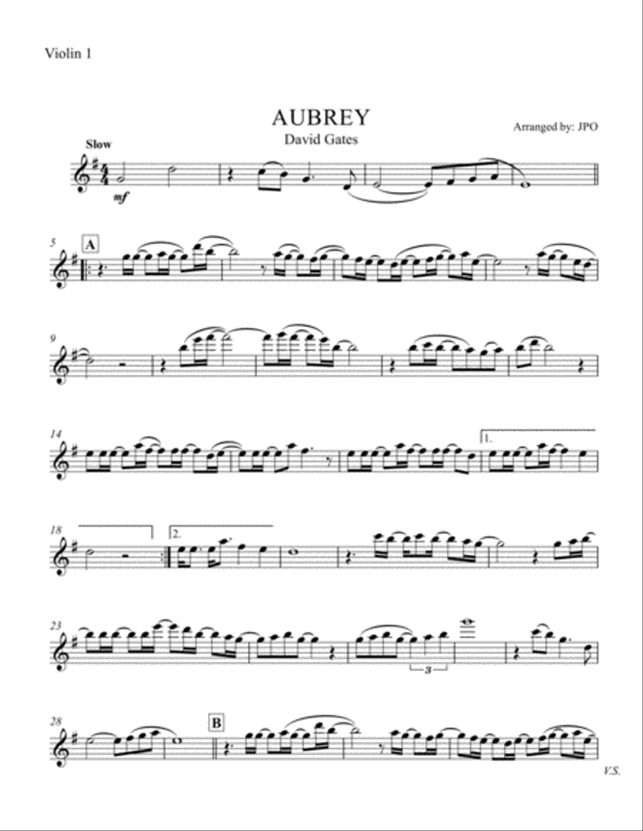 Aubrey String Quartet scores gallery preview page 5