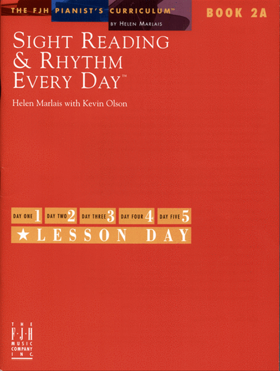 Sight Reading & Rhythm Every Day, Book 2A Piano Method scores gallery preview page 1