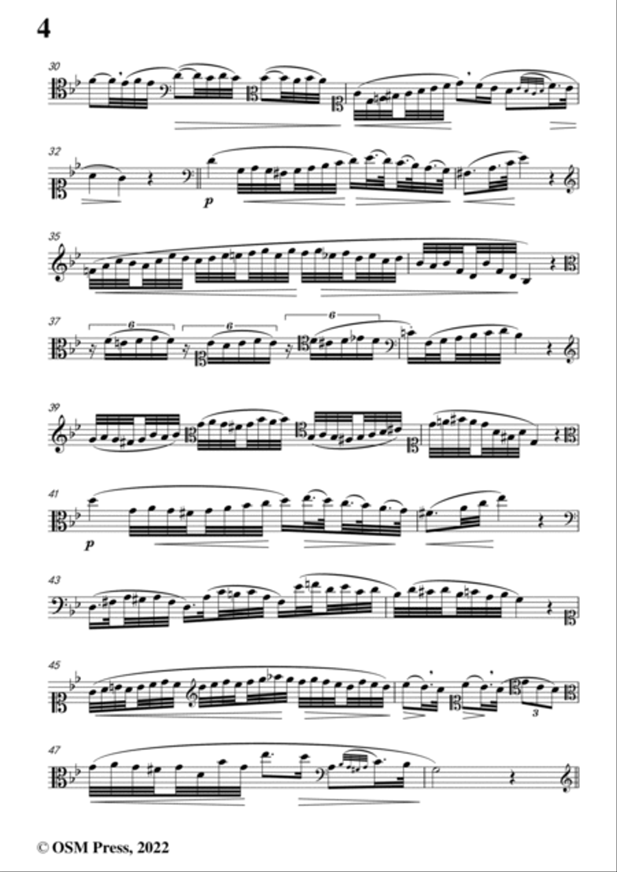 Lavignac-Solfege des solfeges,Volum 3F No.21-30,for Voice Medium Voice scores gallery preview page 4