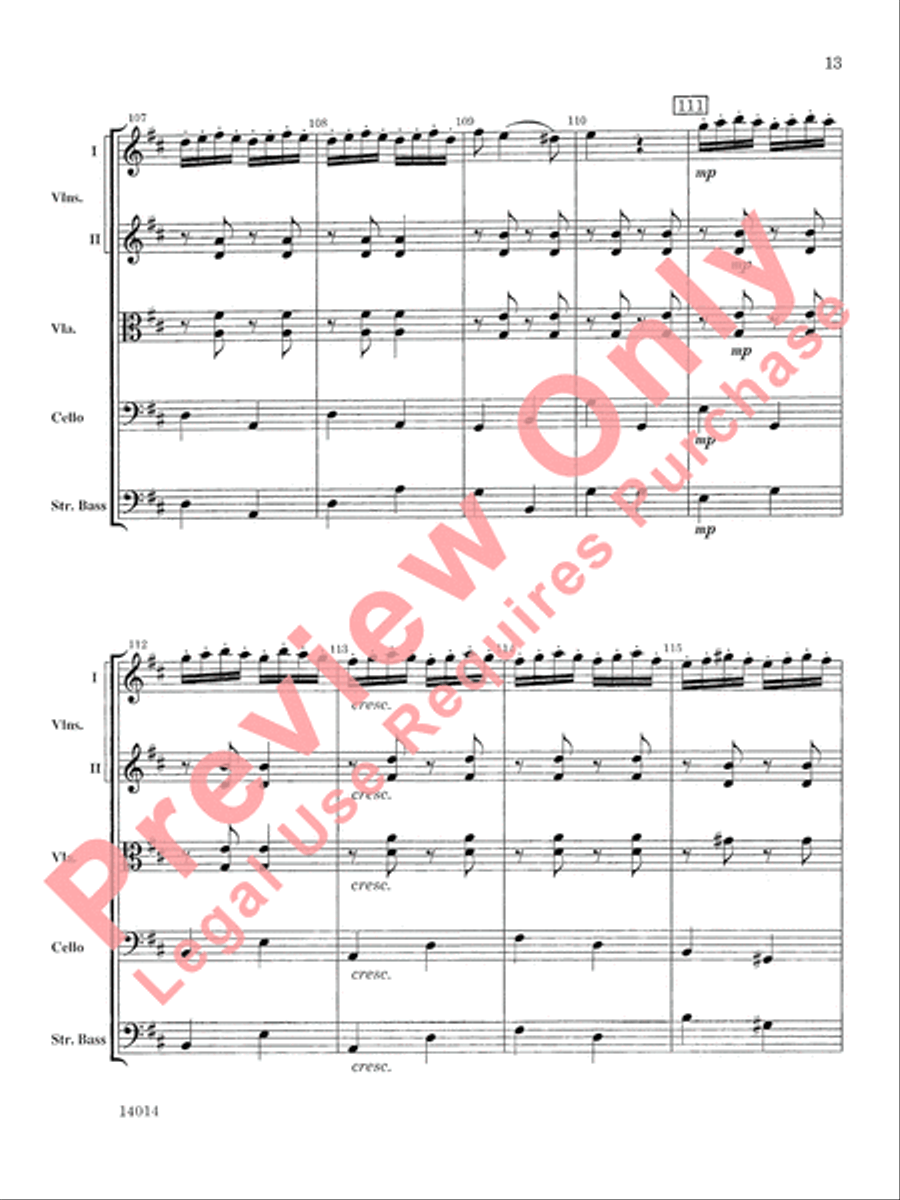 Czardas Czardas String Orchestra scores gallery preview page 14