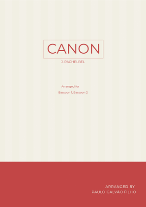 CANON IN D – BASSON DUO