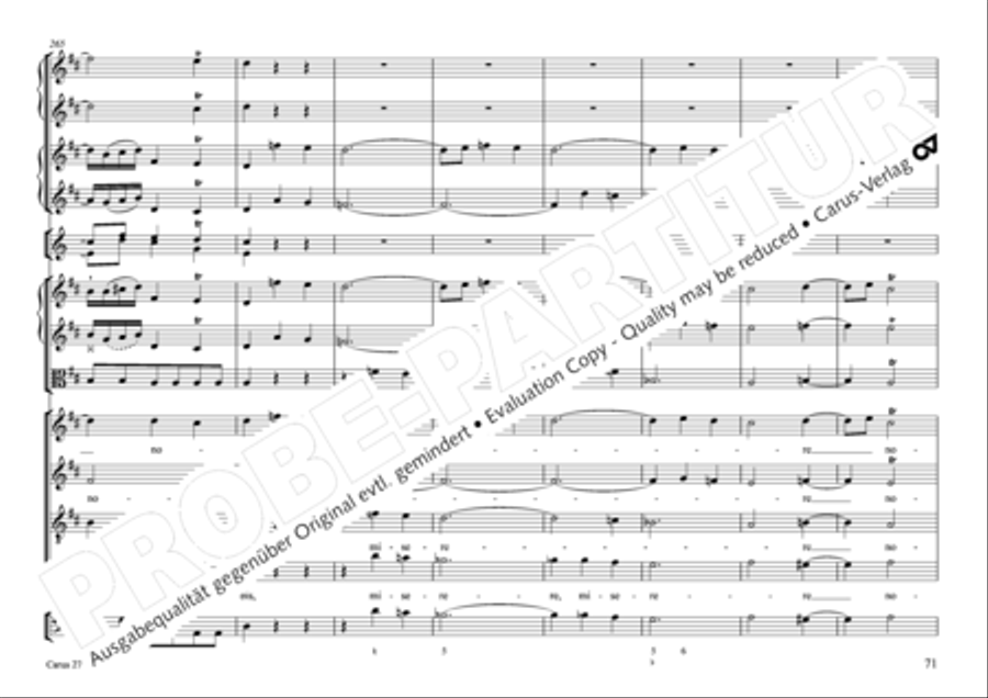 Messa per il Santissimo Natale 4-Part scores gallery preview page 62