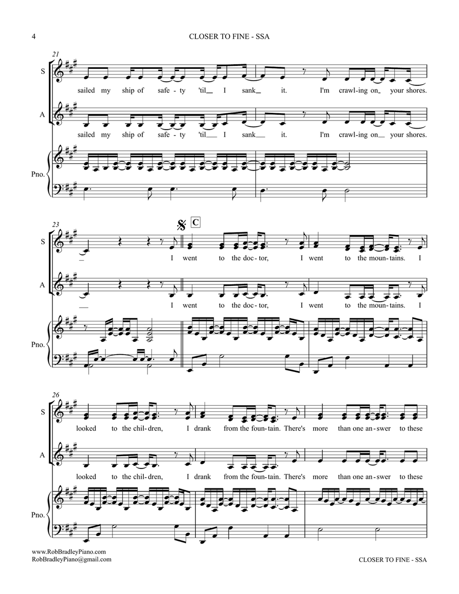 Closer To Fine SSA scores gallery preview page 4