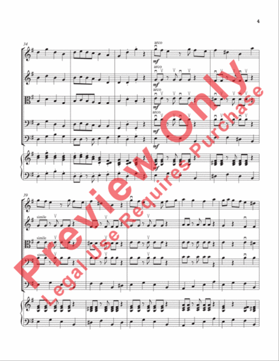 Summer Holiday String Orchestra scores gallery preview page 6