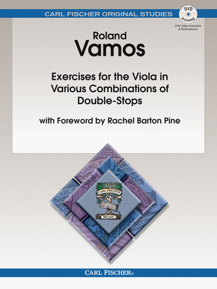 Book cover for Exercises for the Viola in Various Combinations of Double-Stops