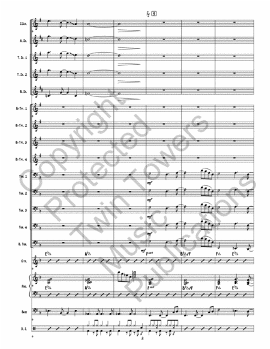 Sunset Key Sunset Key Jazz Ensemble scores gallery preview page 3