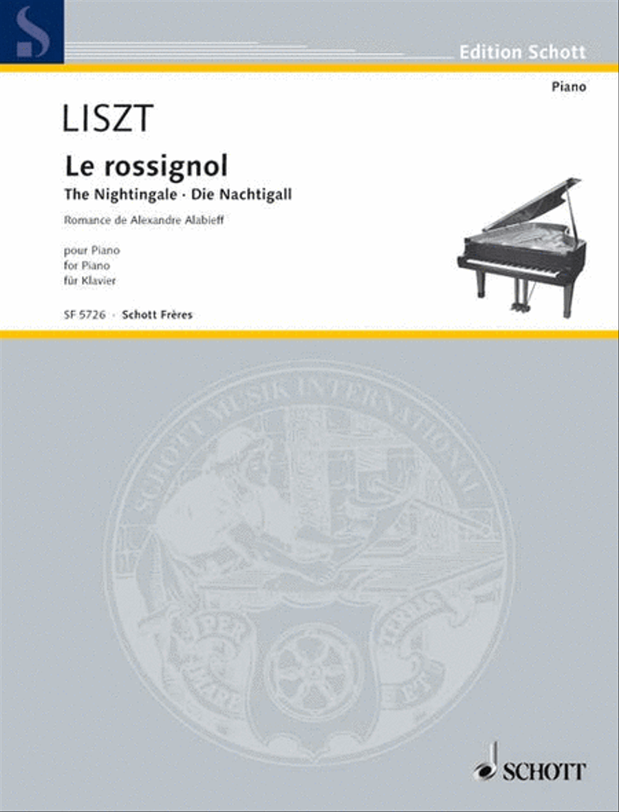 The Nightingale Piano Solo scores gallery preview page 1