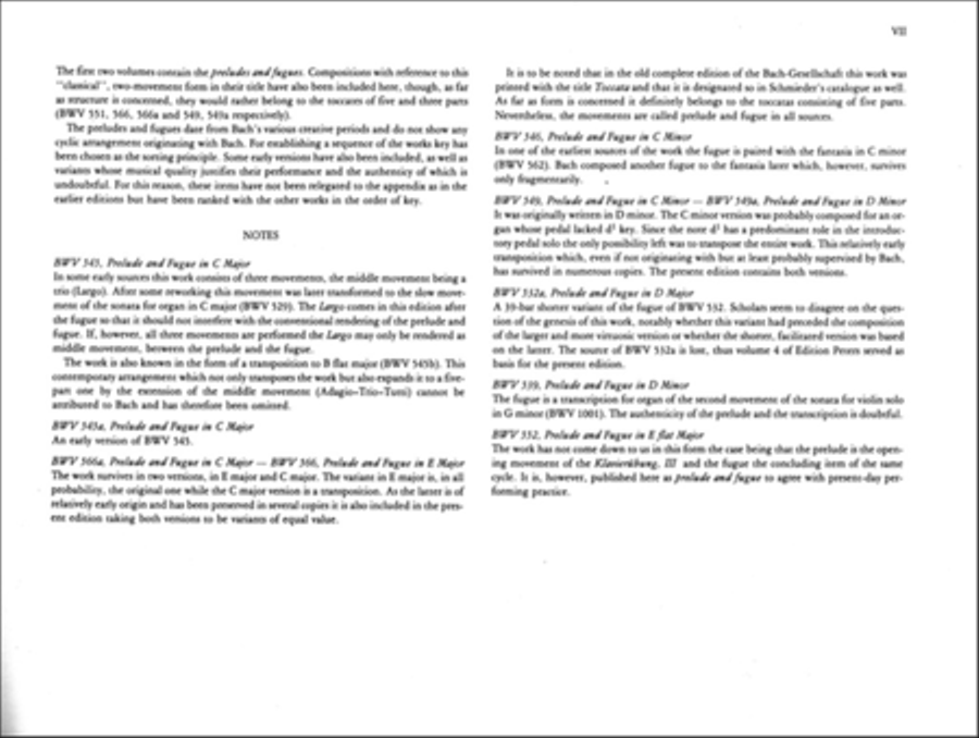 Sämtliche Orgelwerke I Präludien und Fugen I Organ scores gallery preview page 2