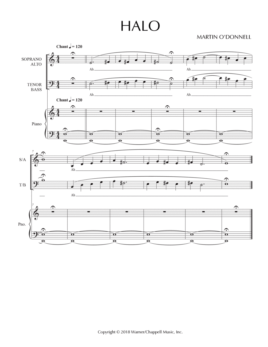 Halo Halo 4-Part scores gallery preview page 1