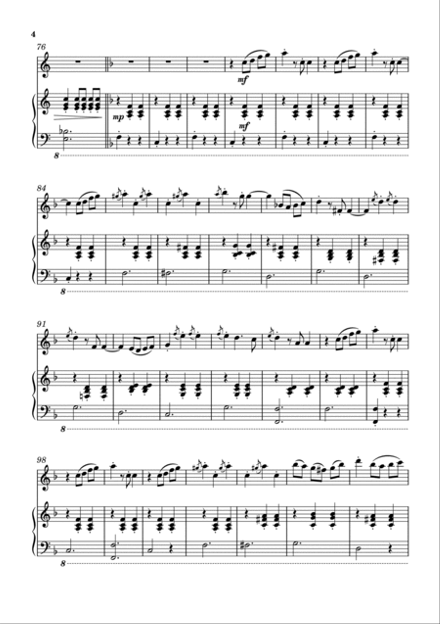 A Spring in Your Step Flute Solo scores gallery preview page 4