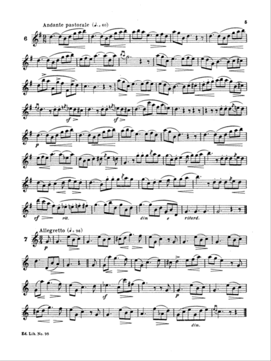Gekeler Method for Oboe, Book 2 Oboe scores gallery preview page 3