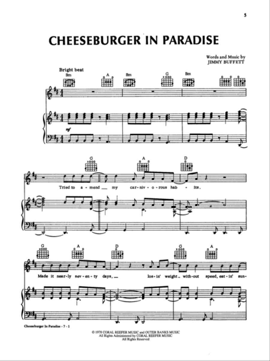 Songs You Know by Heart Piano, Vocal, Guitar scores gallery preview page 4