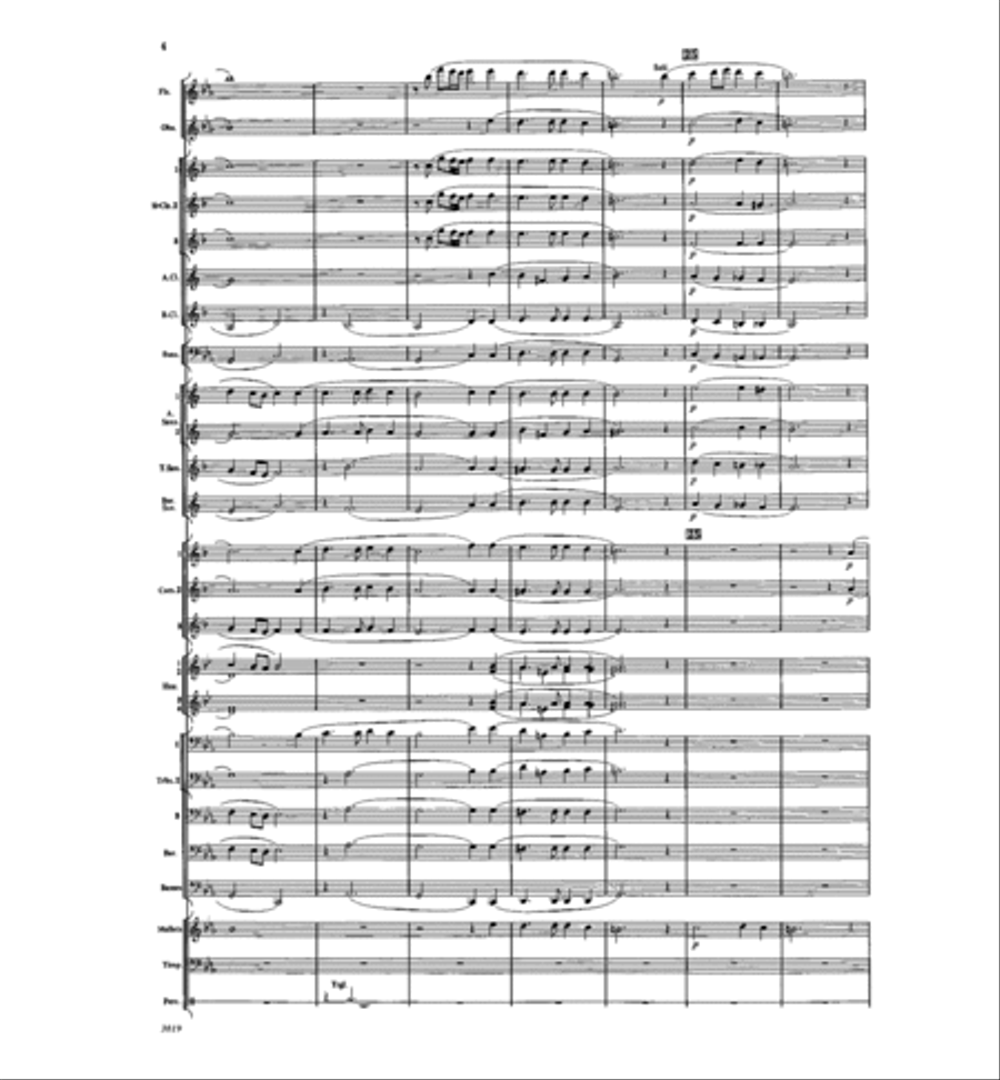 Romanesque Concert Band scores gallery preview page 5