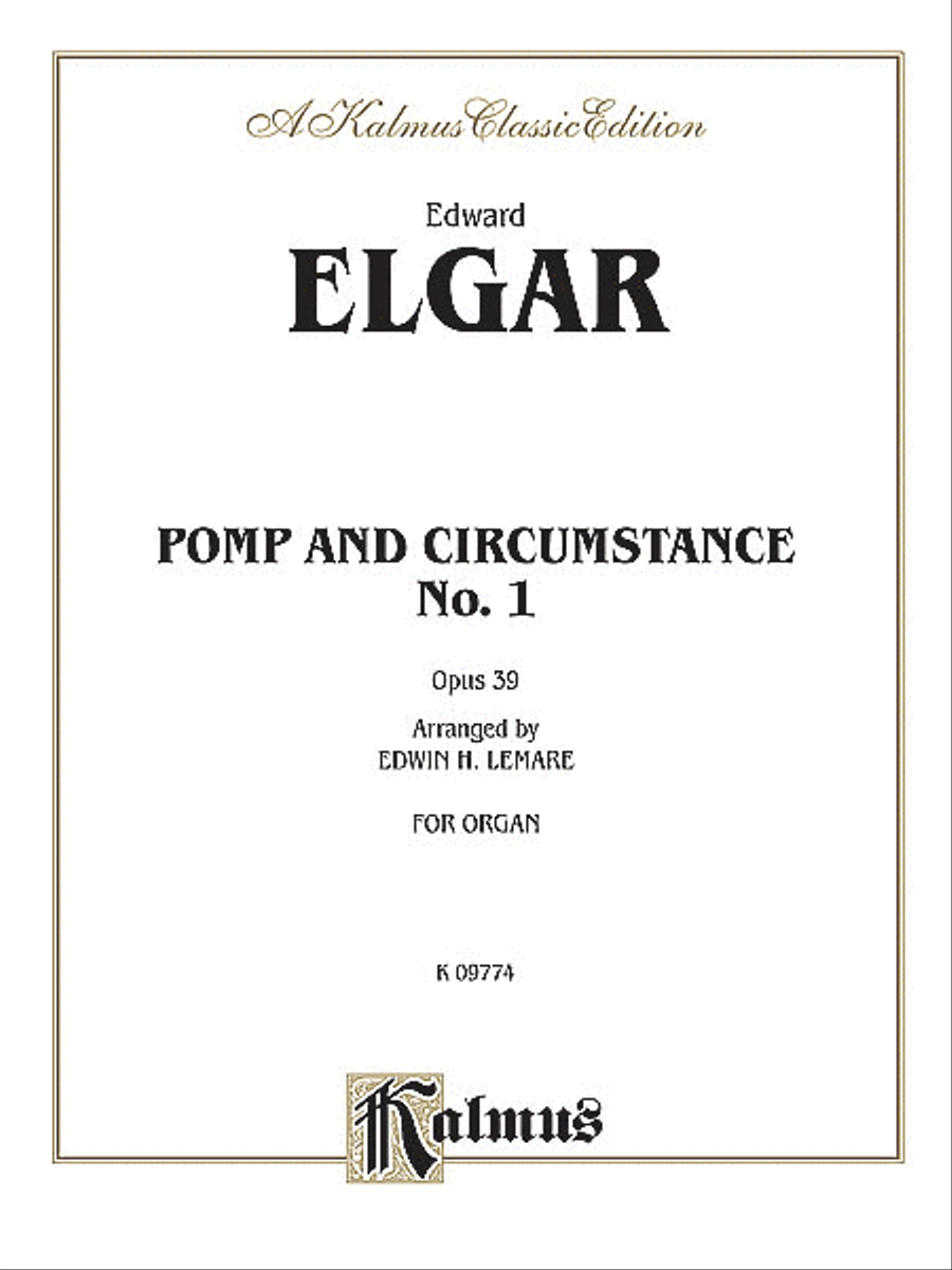 Pomp and Circumstance No. 1 in D, Op. 39