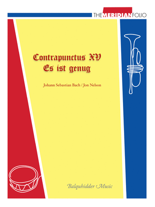Book cover for Contrapunctus XV/Es ist genung