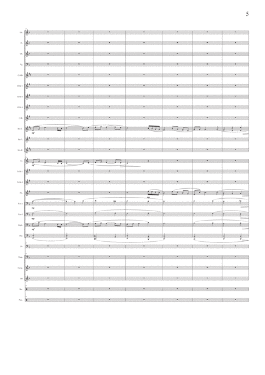 Primo Natale Primo Natale Concert Band scores gallery preview page 5