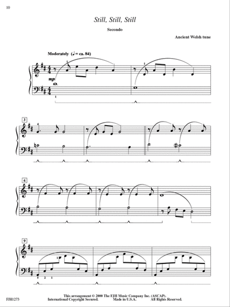 Christmas Encores for Two, Book 1 Small Ensemble scores gallery preview page 3