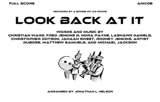 Book cover for Look Back At It