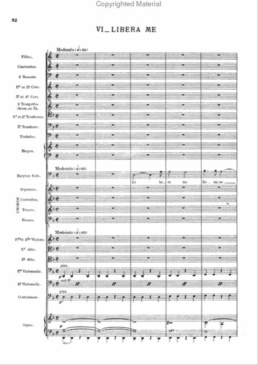 Requiem in Full Score Choir scores gallery preview page 4