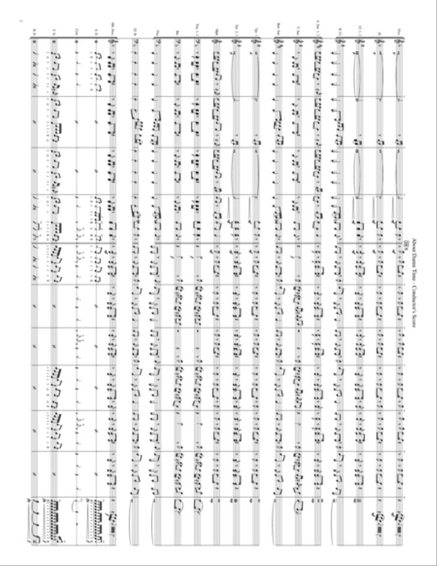 About Damn Time Marching Band scores gallery preview page 2
