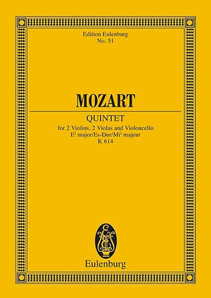 Book cover for String Quintet in E-flat Major, K.614
