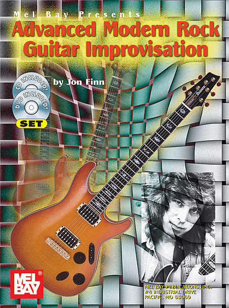Advanced Modern Rock Guitar Improvisation - Book CD DVD
