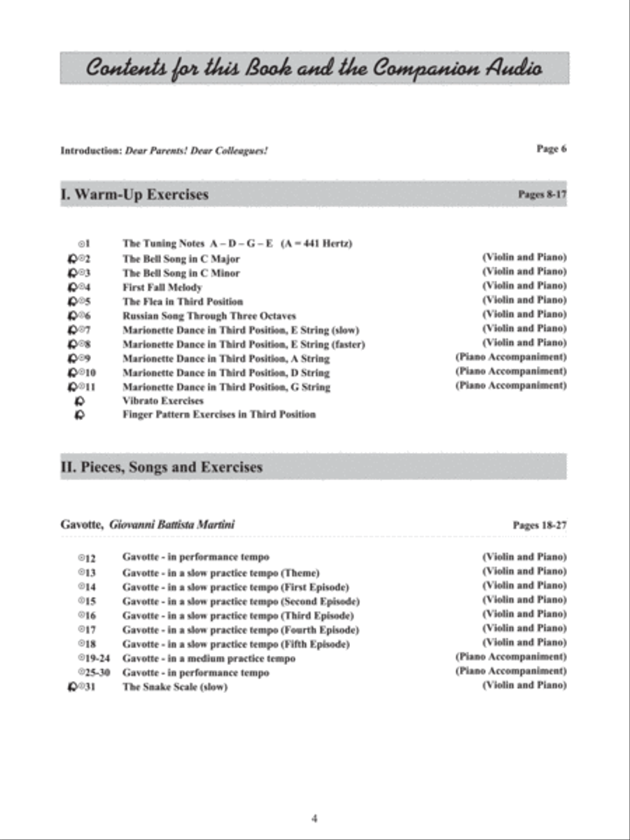 Step by Step 3A -- An Introduction to Successful Practice for Violin Violin Solo scores gallery preview page 2