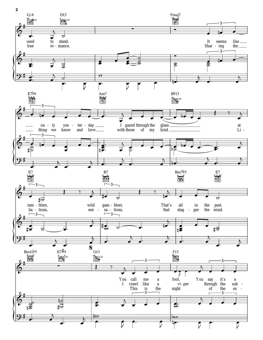Deacon Blues Deacon Blues Piano, Vocal, Guitar scores gallery preview page 2