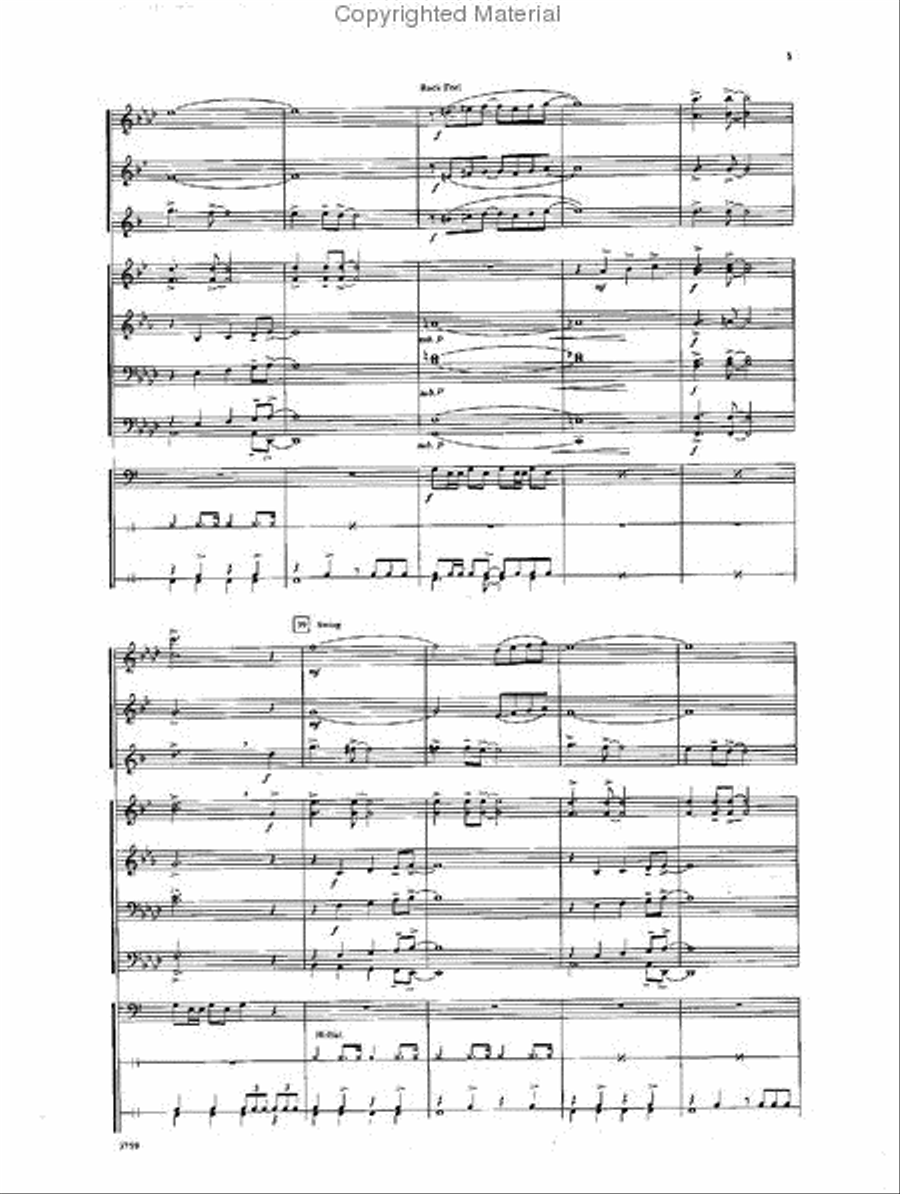 Thumbs Up! Thumbs Up! Concert Band scores gallery preview page 5