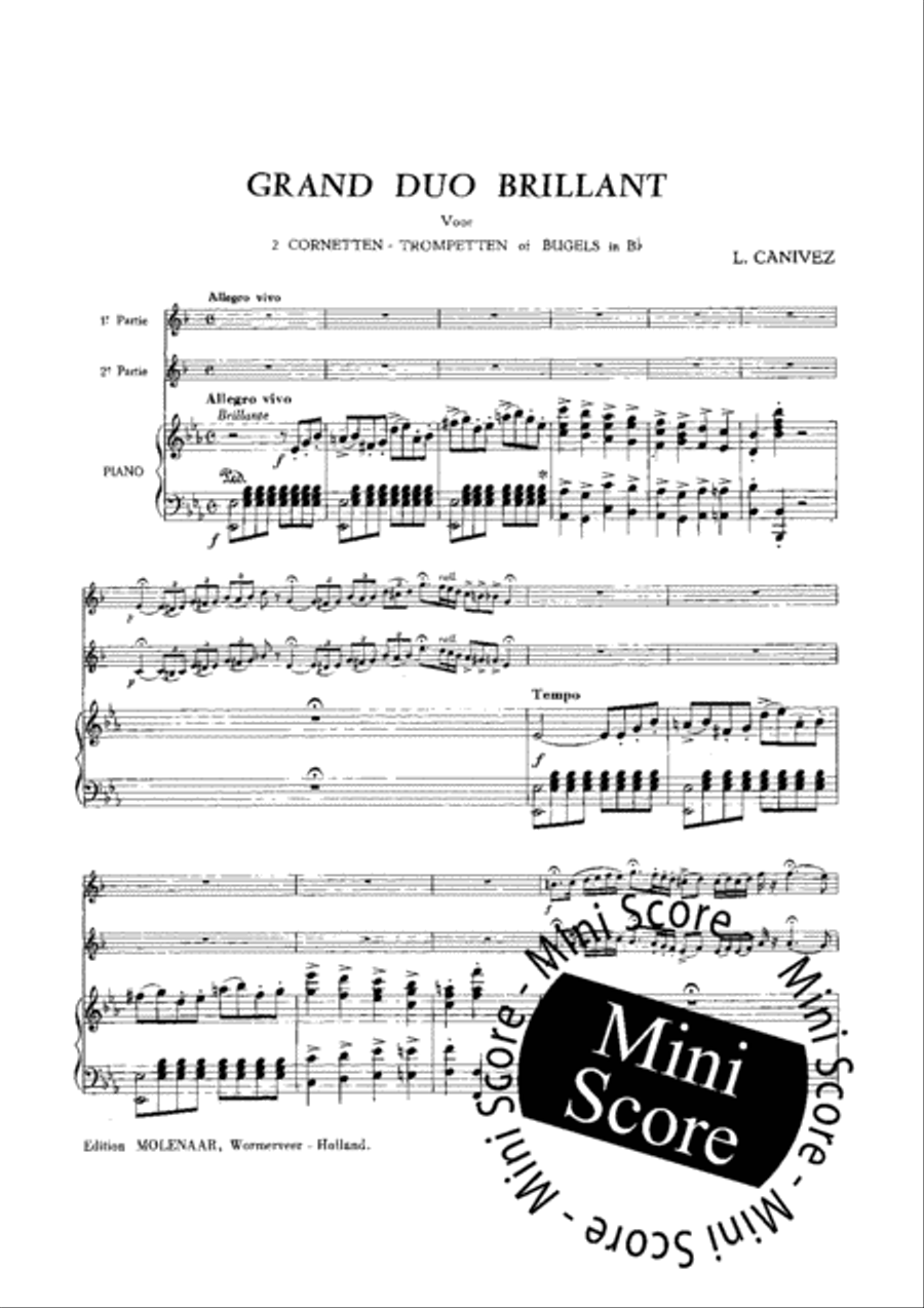 Grand Duo Brillant Bass Trombone scores gallery preview page 3