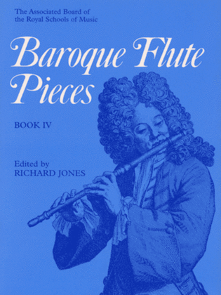 Book cover for Baroque Flute Pieces, Book IV