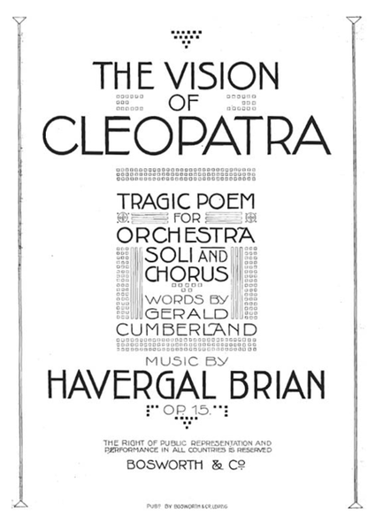 The Vision of Cleopatra