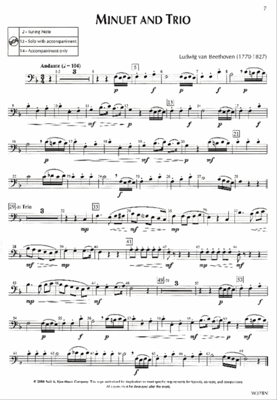 Standard of Excellence: Festival Solos Book 2 - Bassoon Concert Band Methods scores gallery preview page 2