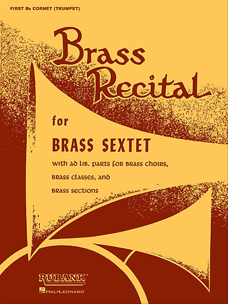 Brass Recital (for Brass Sextet) Brass Ensemble - Sheet Music