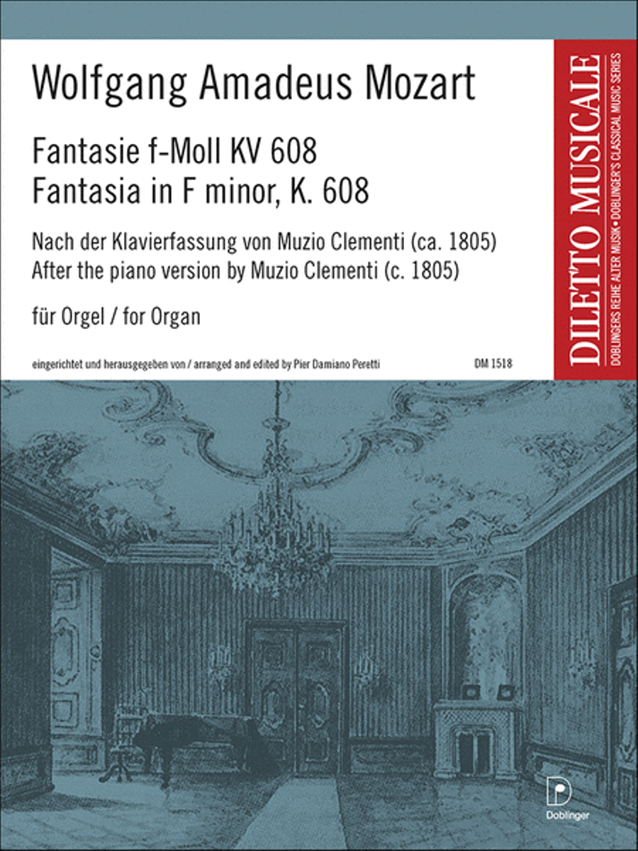 Fantasie f-Moll KV 608 Fantasie f-Moll KV 608 Organ scores gallery preview page 1