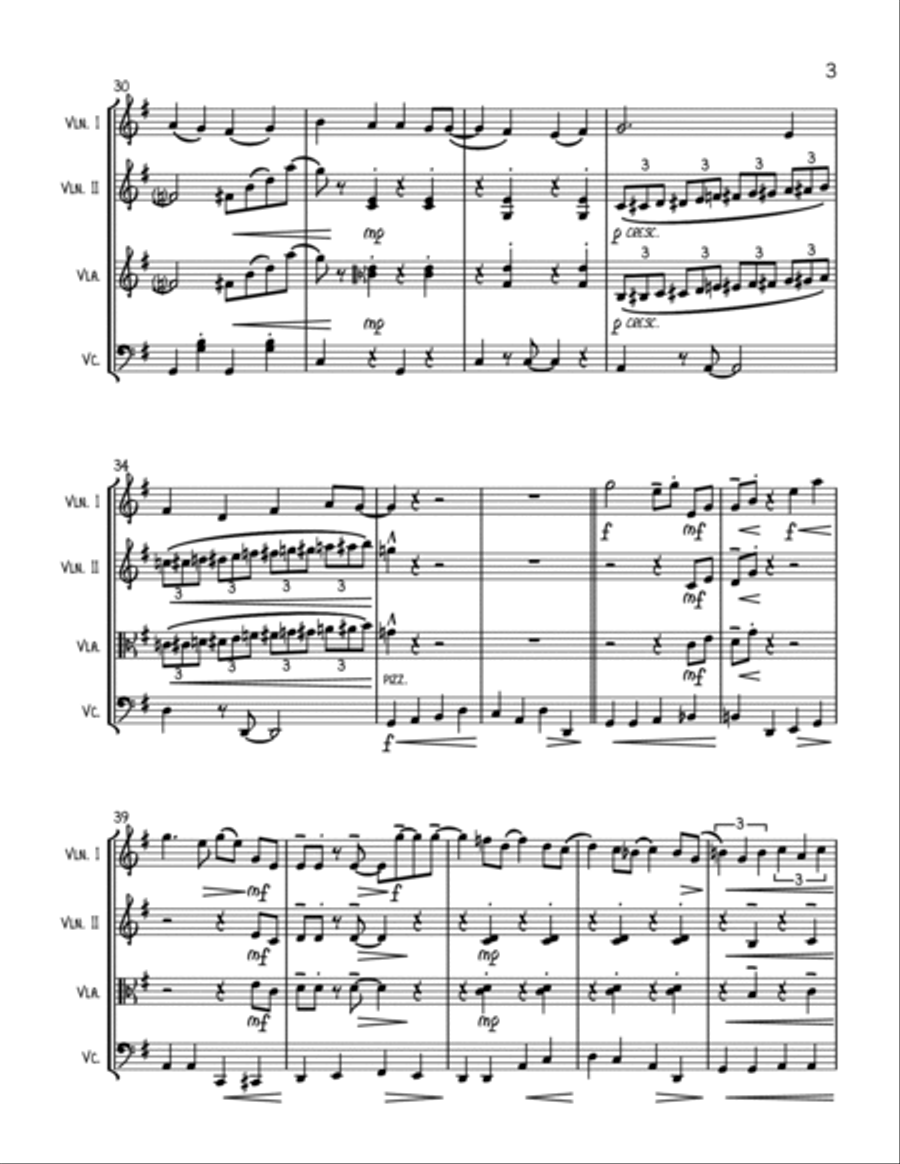 L-O-V-E String Trio scores gallery preview page 3