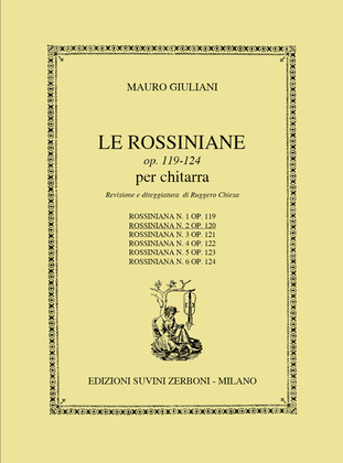 Book cover for Rossiniana N. 2 Sc 120 Per Chitarra (15)