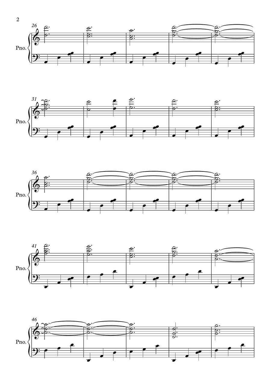 Dance Of The Druids Piano Solo scores gallery preview page 2