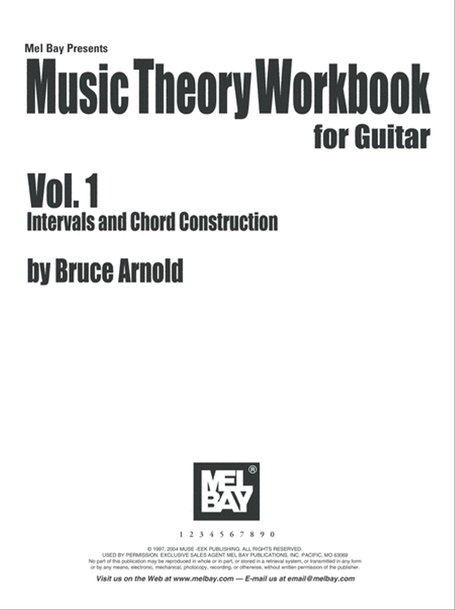 Music Theory Workbook for Guitar Volume 1 Guitar scores gallery preview page 7