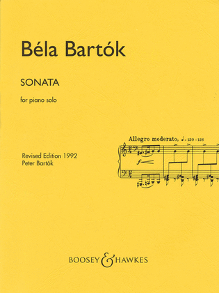 Book cover for Sonata for Piano (1926)