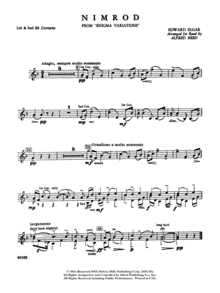 Nimrod (from Elgar's Variations): 1st B-flat Cornet
