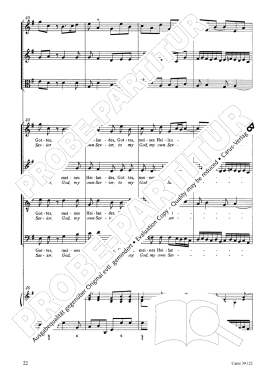 All my spirit exalts (With my spirit I praise the Lord) 4-Part scores gallery preview page 23