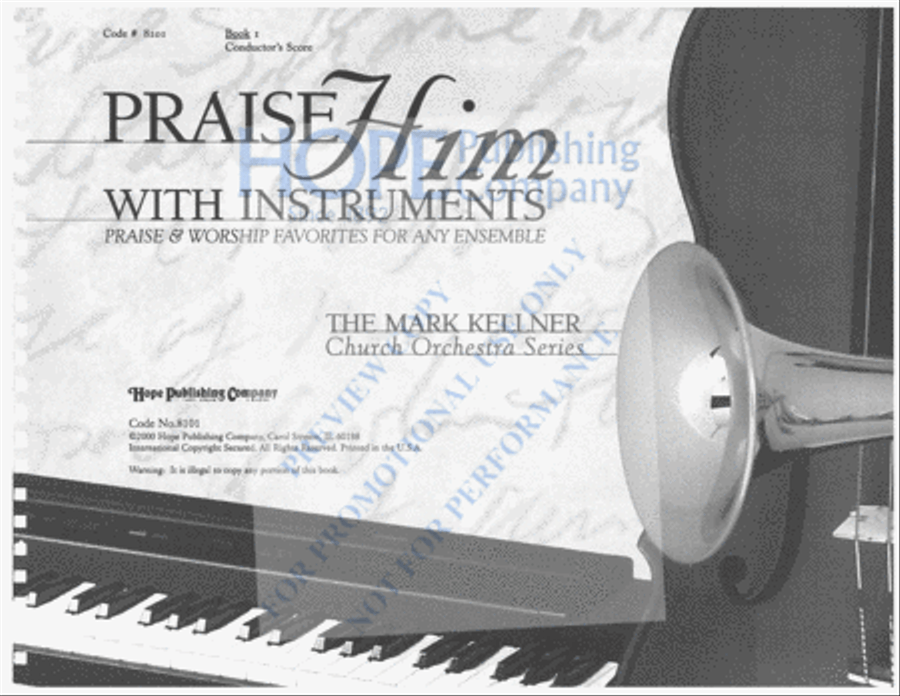 Praise Him with Instruments Orchestra scores gallery preview page 5