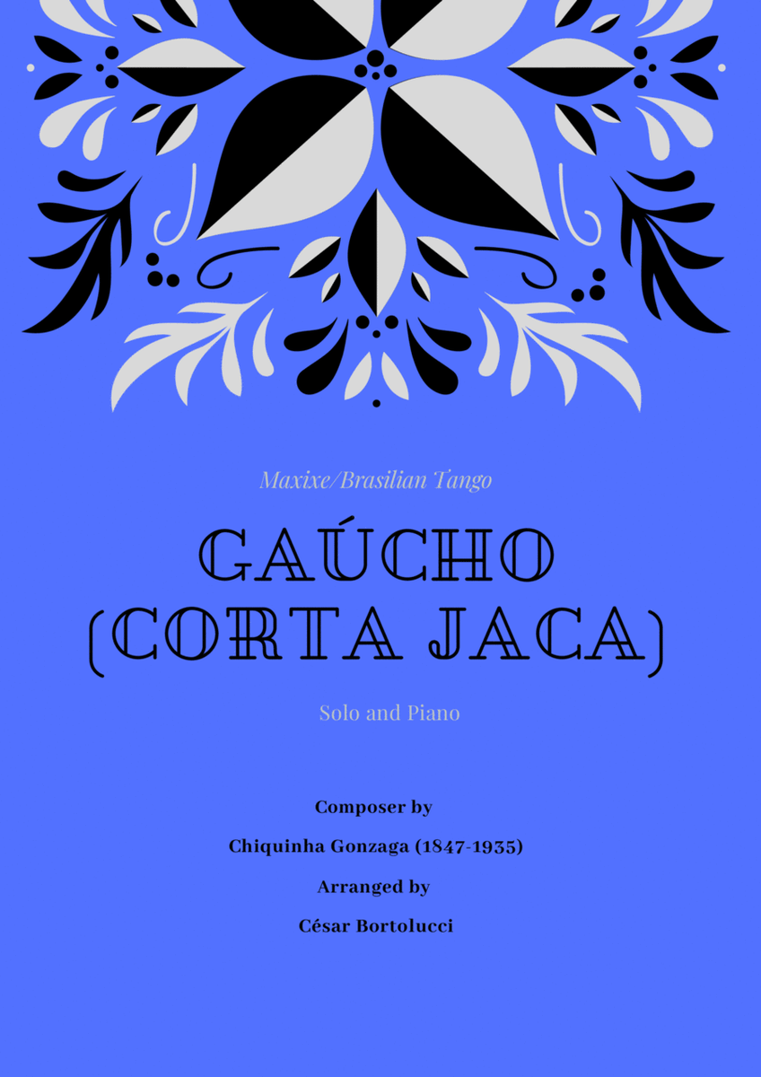 Corta Jaca ou Gaúcho - Clarinet and Piano image number null