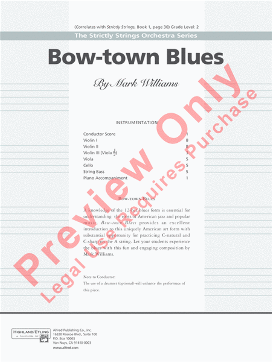 Bow-town Blues