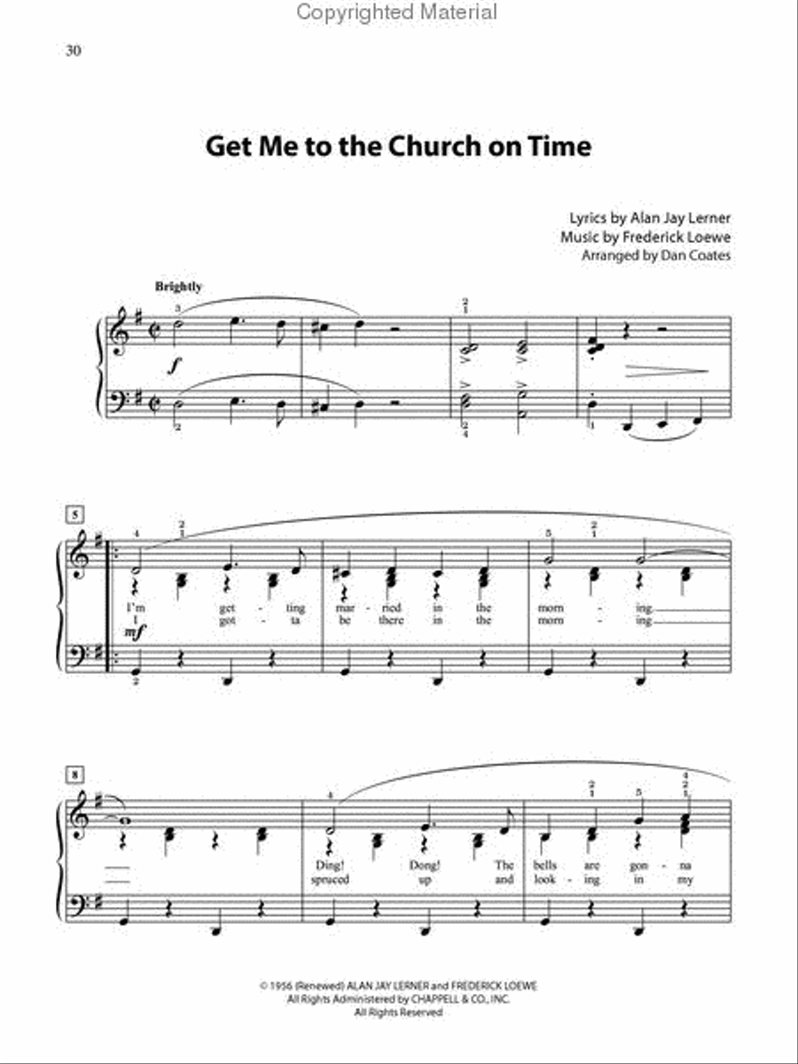 My Fair Lady My Fair Lady Voice scores gallery preview page 4